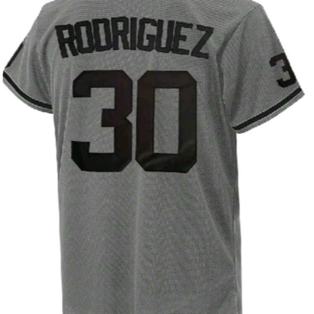 From The Movie The Sandlot..Rodriguez 30 Baseball Jersey..nwt - Picture 2 of 5